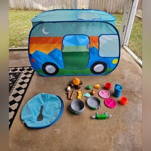 Battat Camper Bus Tent & Accessories